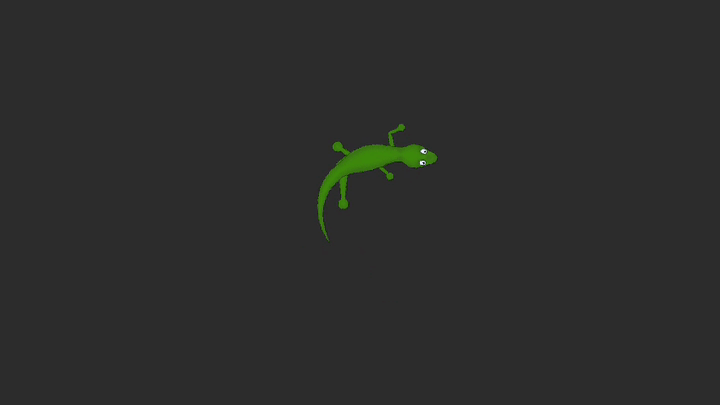 Procedural Lizard Animation